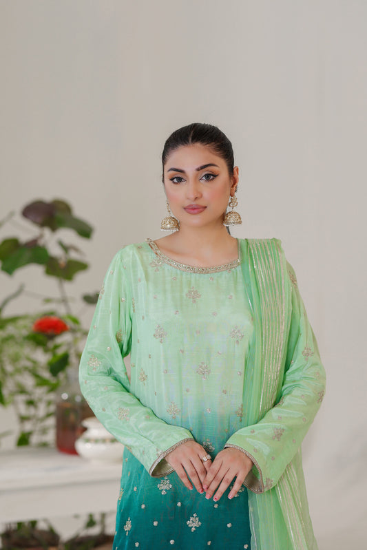 Ombre Green