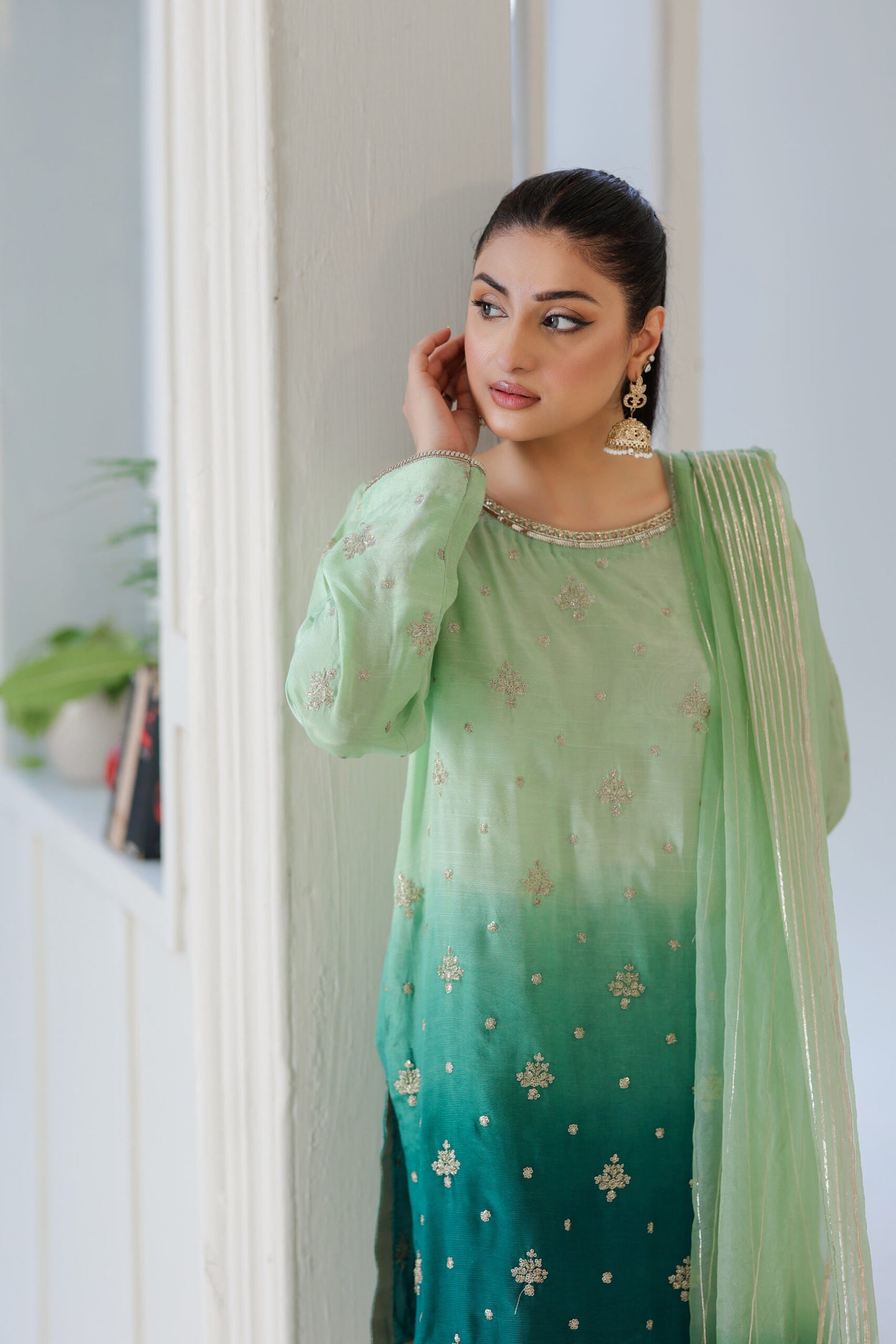 Ombre Green