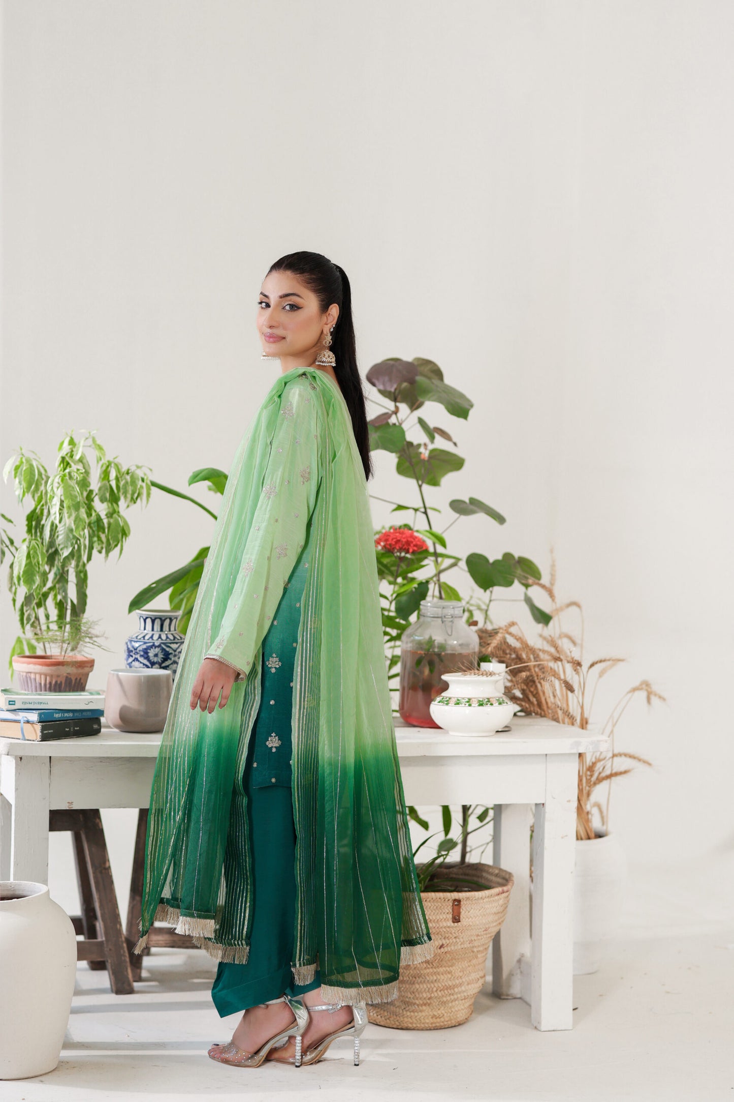 Ombre Green