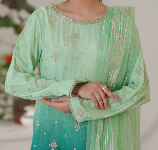 Ombre Green