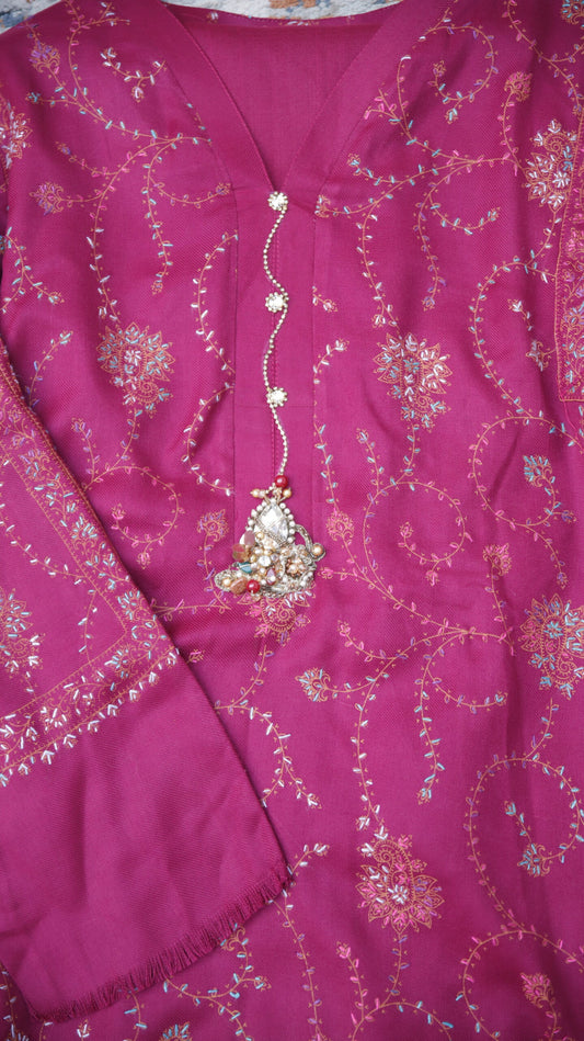 Jal Pink Embroidery