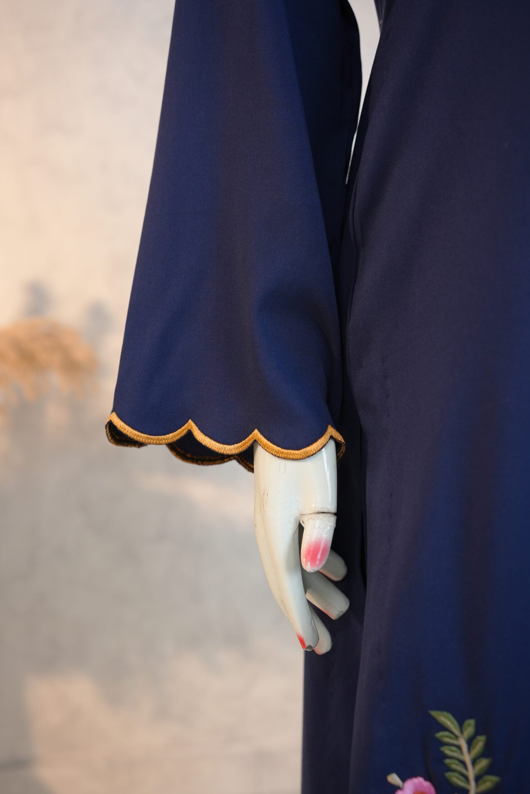 Zarif Long Set - Navy Blue Marina