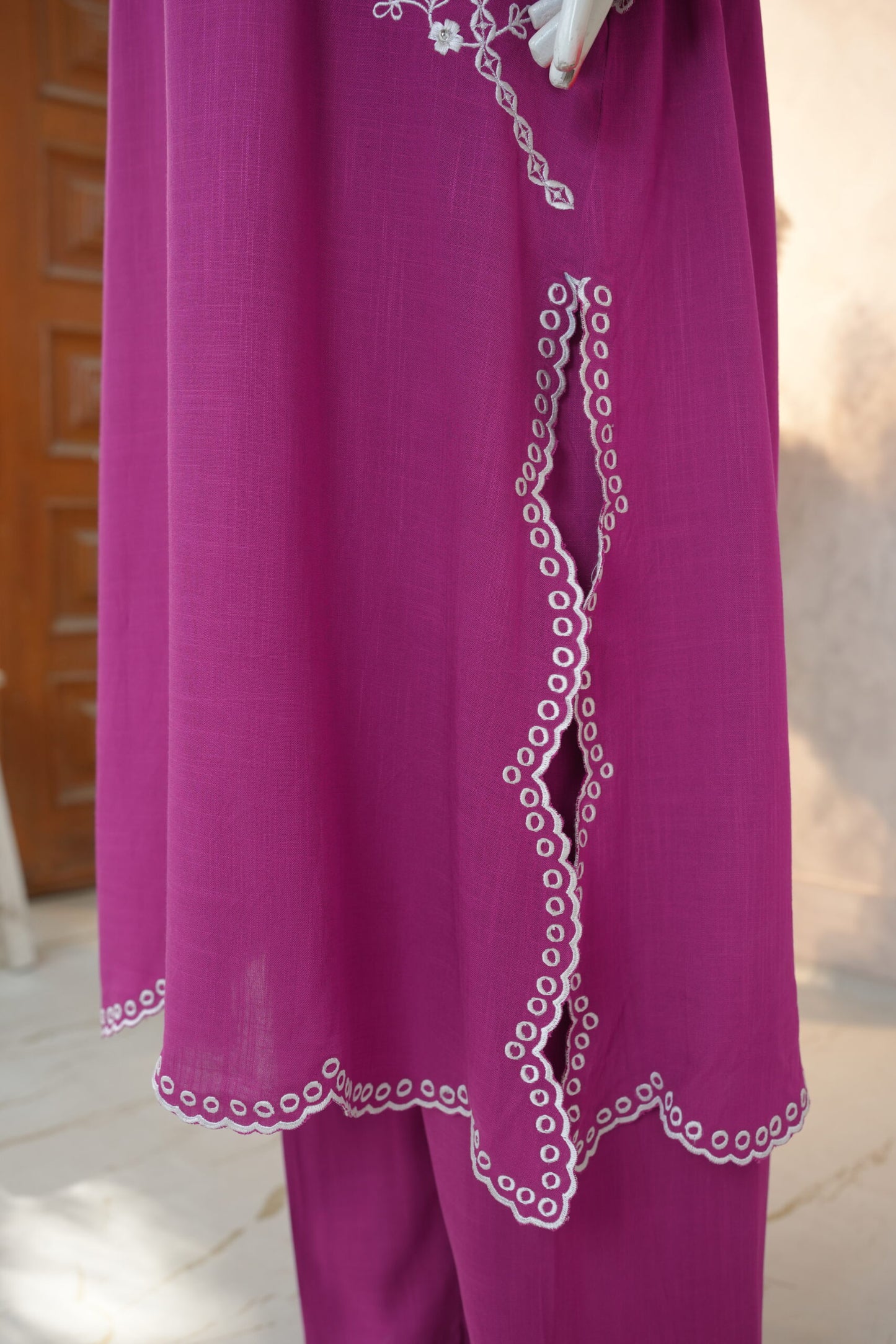 Zarif Lonf Shirt - Magenta Fuchsia