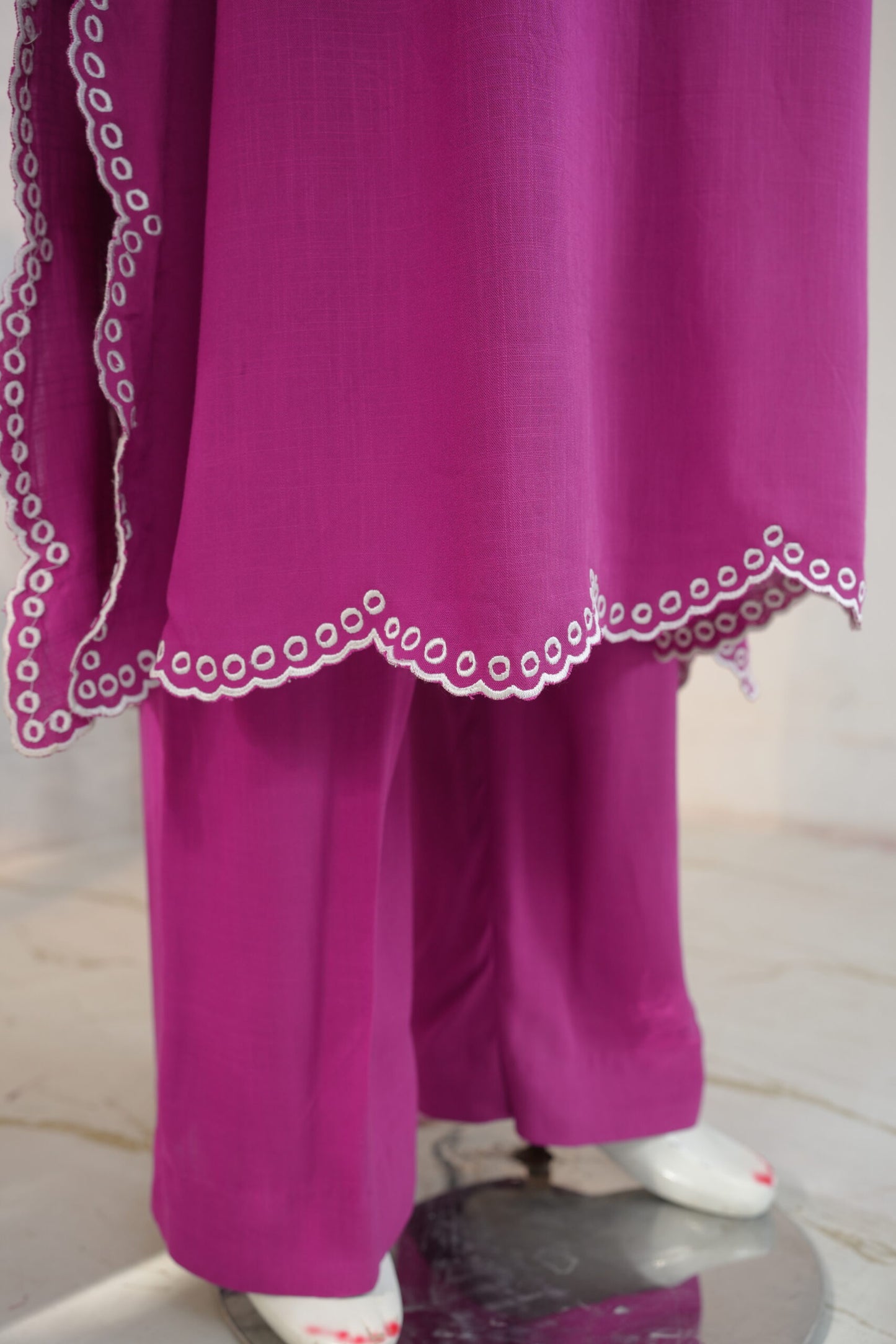 Zarif Lonf Shirt - Magenta Fuchsia