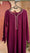 Zarif Long Kaftan Deep Plum
