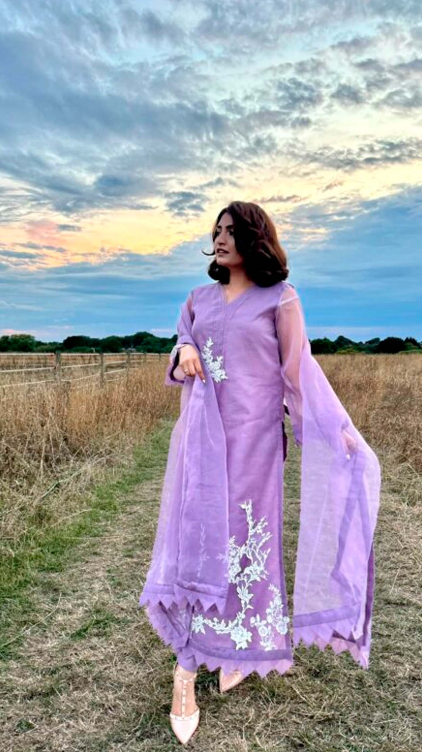 Organza Lilac